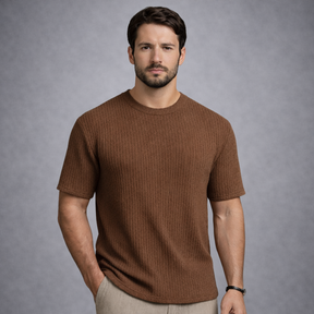 Camiseta Masculina Leve de Verão – Estilo Casual Premium | Naturalmente Elegante