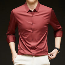 Camisa Masculina Social em Tecido Stretch