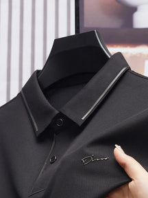 Camisa Polo Masculina Premium em Tecido Tecnológico – Naturalmente Elegante