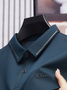 Camisa Polo Masculina Premium em Tecido Tecnológico – Naturalmente Elegante